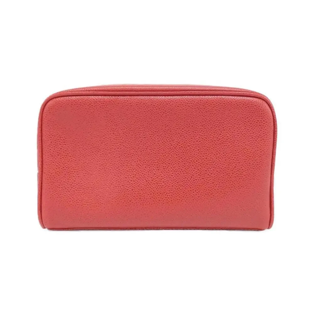CHANEL Red Pouch - Picture 2 of 6